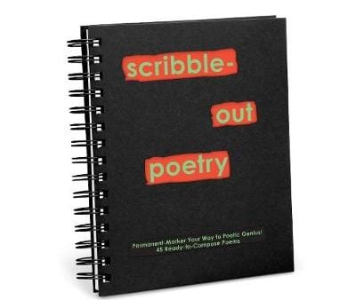 Knock Knock: Knock Knock Scribble-Out Poetry [2018] hardback Sale